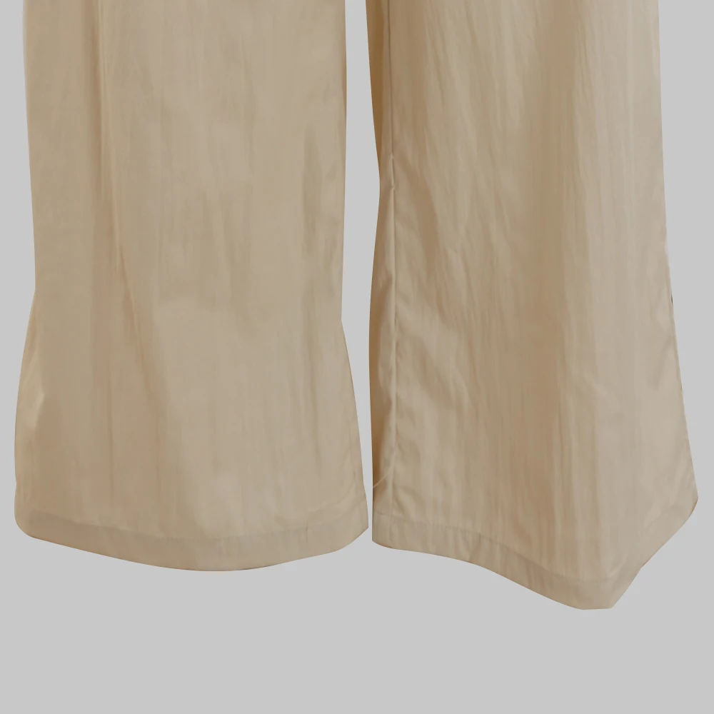 abbigliamento donna Pantaloni Primavera Estate Casual Pianura Smocking Pantaloni basic giornalieri a vita alta a vita alta a vita larga