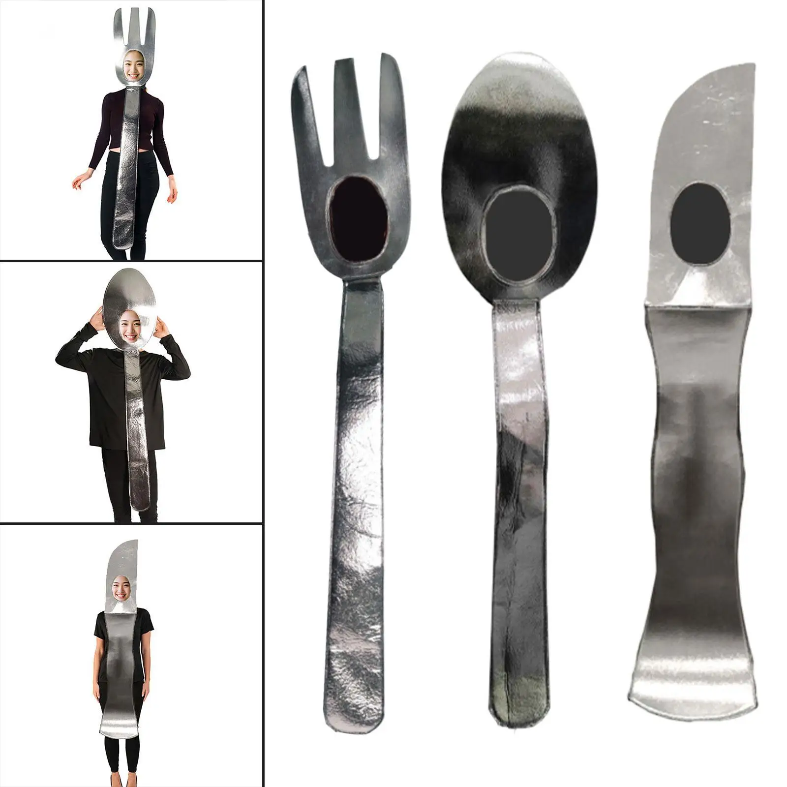 Cutlery Costume Dress up Headwear for Party Festival Holidays Stage Performance