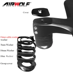 CS009  Road Bike Bicycle Stem Handlebar Spacer Set Washer Accessory