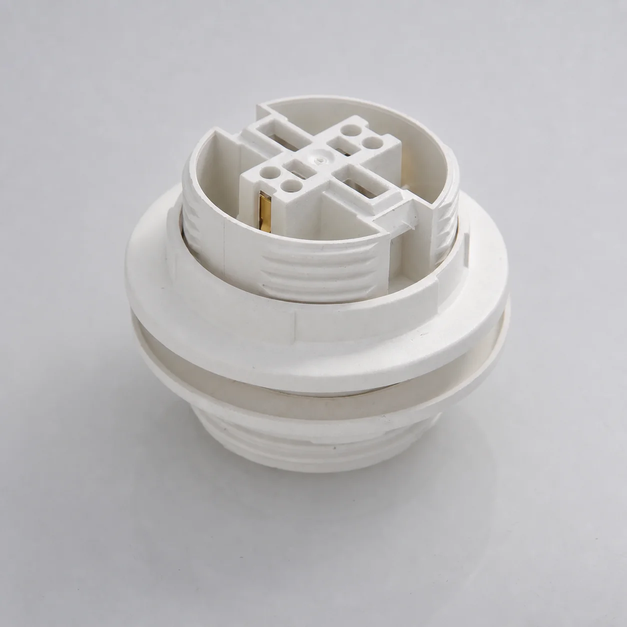 E27 Lamp Holder Universal Lighting Fixture Accessory Plastic Lamp Socket Certified Full-Thread Lamp Holder For Pendant Lights