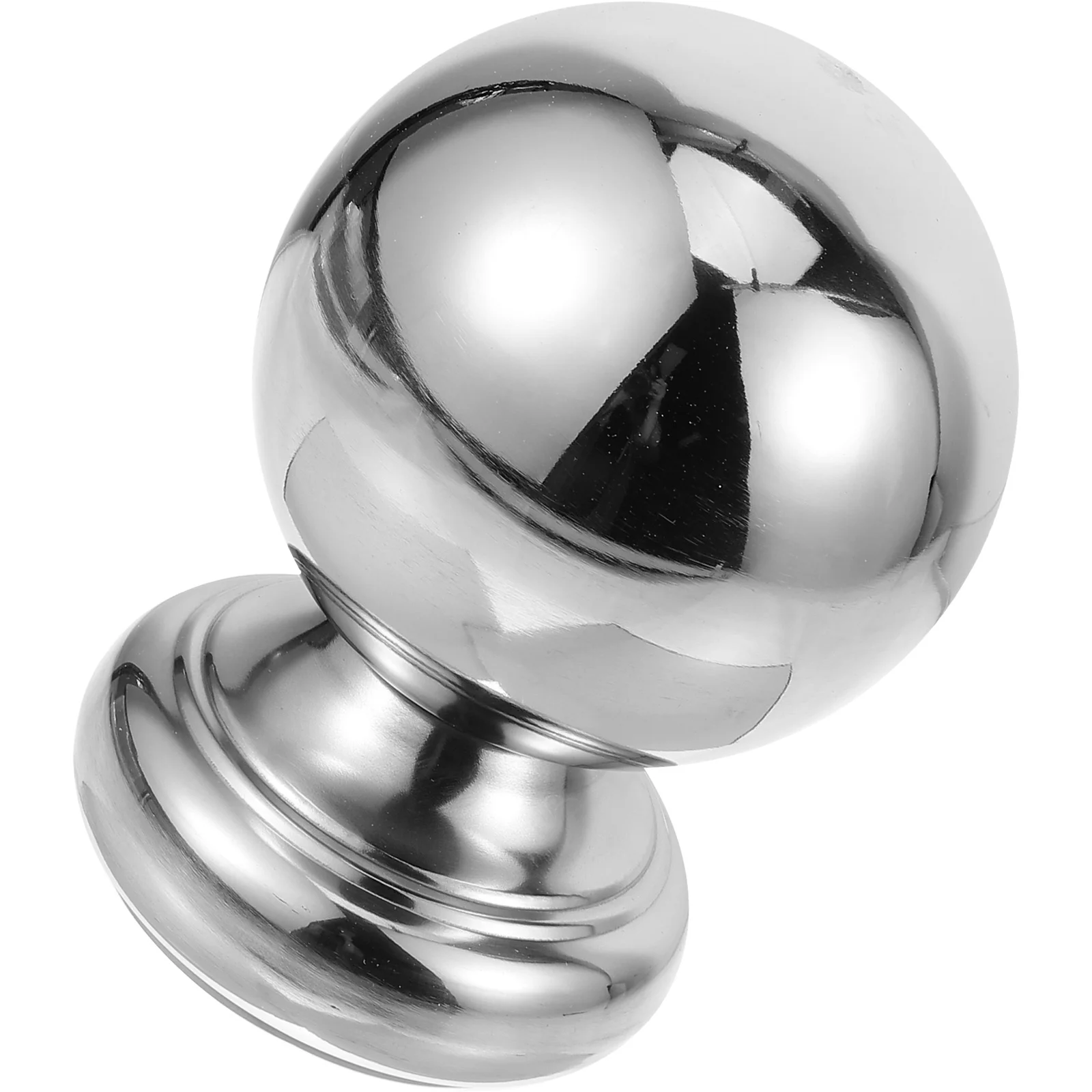 Stainless Steel Stair Railing Ball Handrail Finial Spherical Stairway Ball for Indoor Outdoor Handrail Decoration