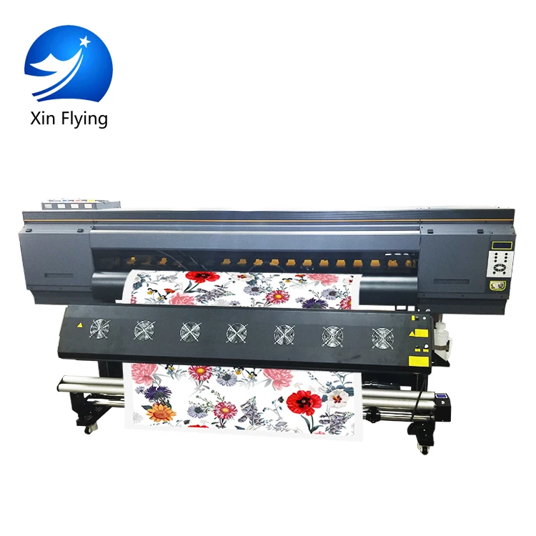 2023 Simple Operation Guangzhou shipment 1900mm 3pcs EPS I3200 Heads Large Format Fabric Digital Sublimation Printer