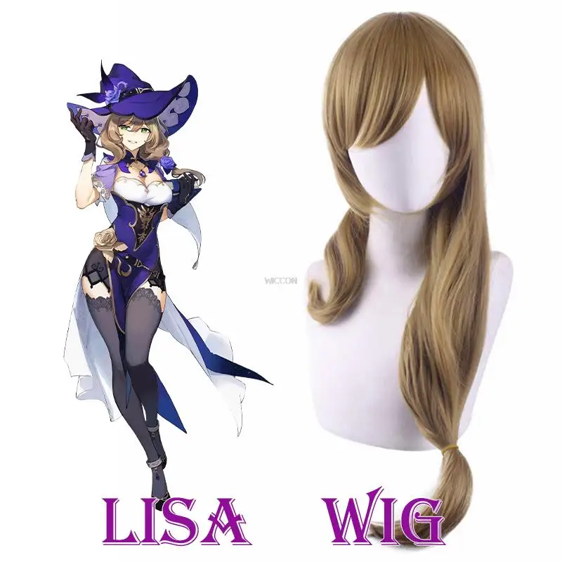 Nueva piel Lisa disfraces Cosplay figura de Anime disfraces de Halloween para mujeres Vestido traje peluca juego de rol ropa Sexy