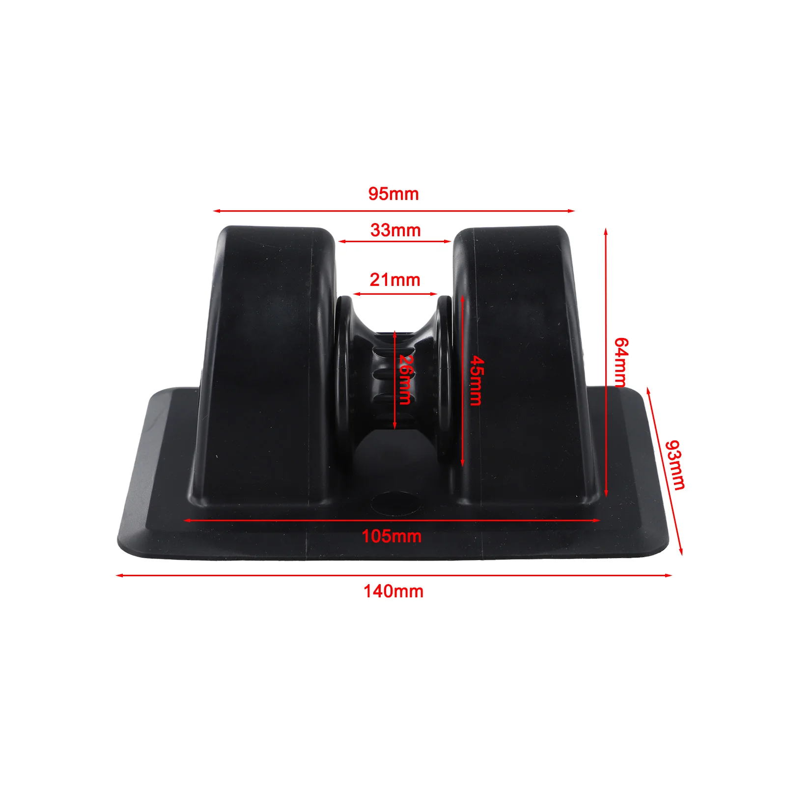 

Anchor Rack Wheel PVC Patch Holder Water Sports Flat Base Design Fixes Central Shaft Anti-slip Teeth Design Thickened Patch