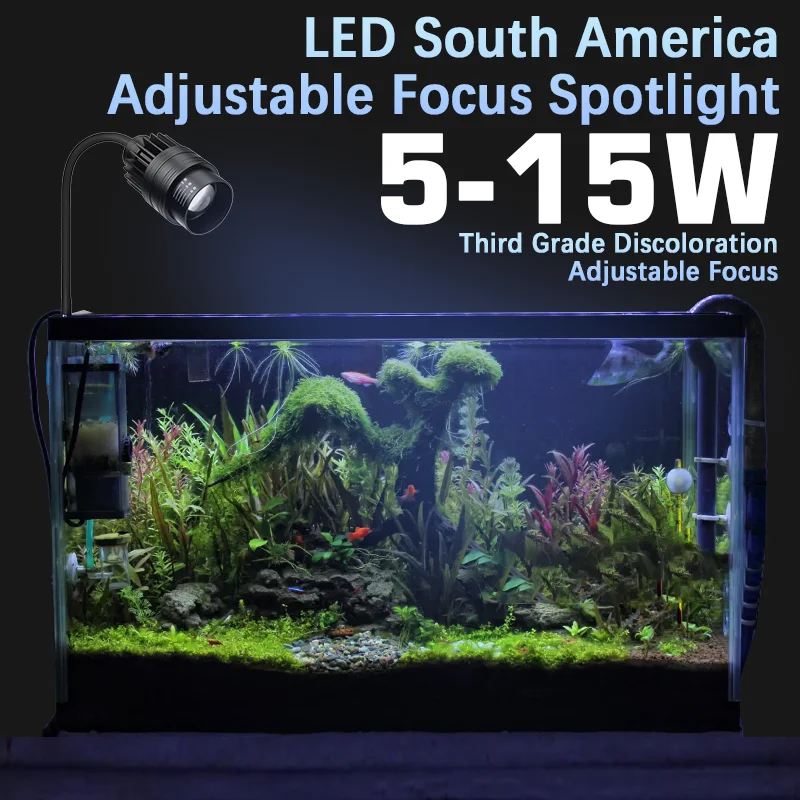 

Fish Tank Waterproof LED Light Mini Fish Tank Spotlight Aquarium Water Plant Landscaping Lighting Aquariums Lighting Supplies