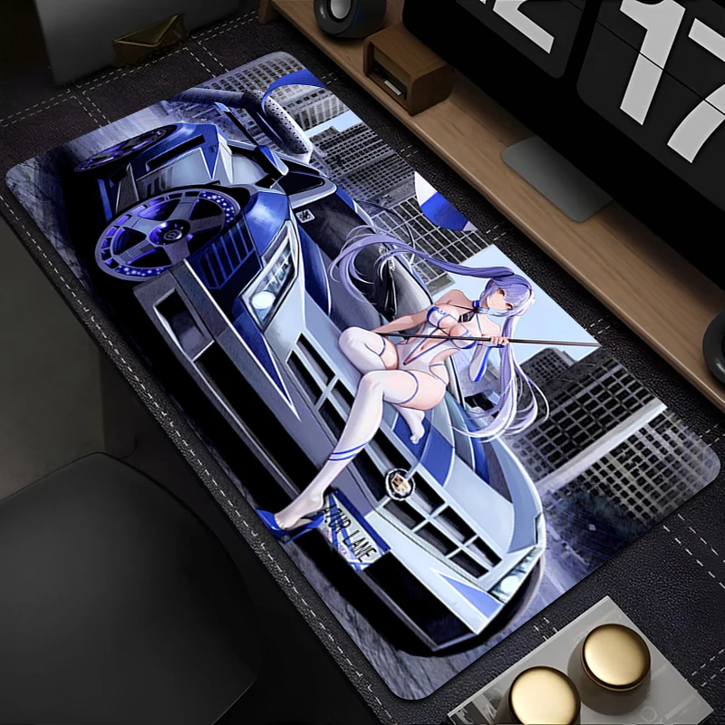 

Mouse Pad PC Accessories Keyboard Pad Office Desk Mat Anti Slip Cartoon HD Mousepad Natural Rubber Azur Lane Gaming Extended Pad