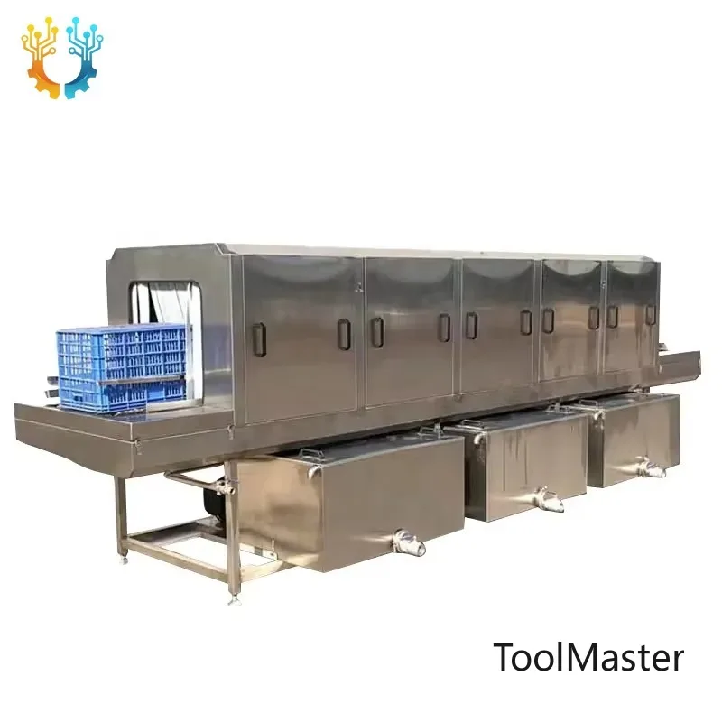 【2026】 Automatic Efficient Clean Basket Tunnel Wash Machine Washer Tray For Meat Crate Pallet Box Bin Washing Machine Turnover
