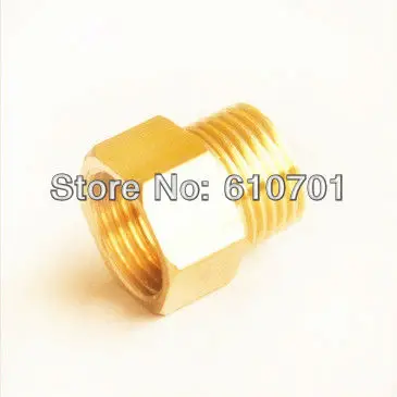 

Brass 1/8" Male x 1/8" Female BSPP Connection Hex Bushing Adapter Reducer