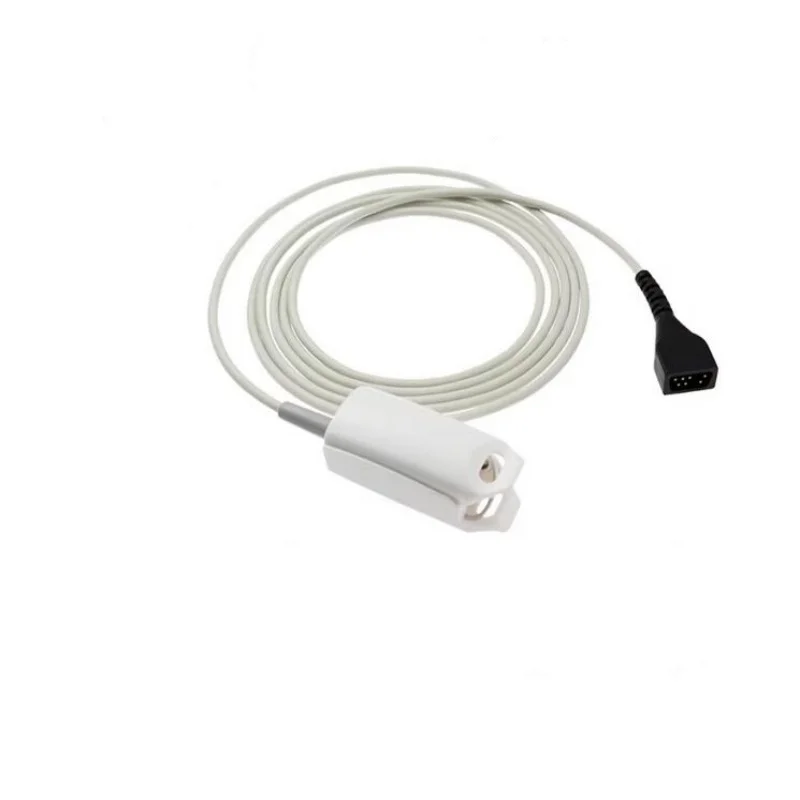 Compatible For NONIN 2500/8500/8600/8700/8800 DB7  adult fingerclip Spo2 Sensor Pulse Oximeter Spo2 Probe Oxygen Sensor TPU 1M