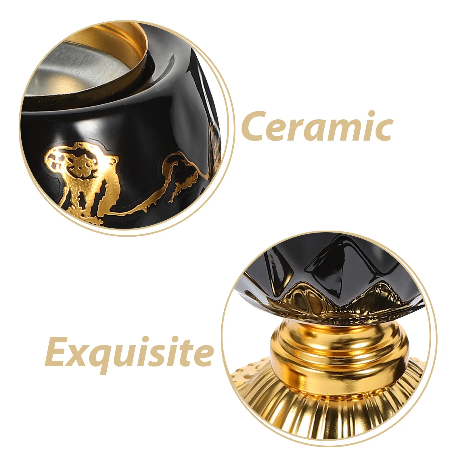 

Electric Incense Burner 110V Us Plug Middle East Style Aroma Stove Retro Decorative Aroma Burner for Home Table