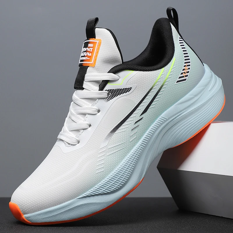 

Men's Autumn New Arrival Black Leather Shoes - Breathable Thick-Sole Stylish Sneakers, Casual & Sporty, Versatile & Lightweight