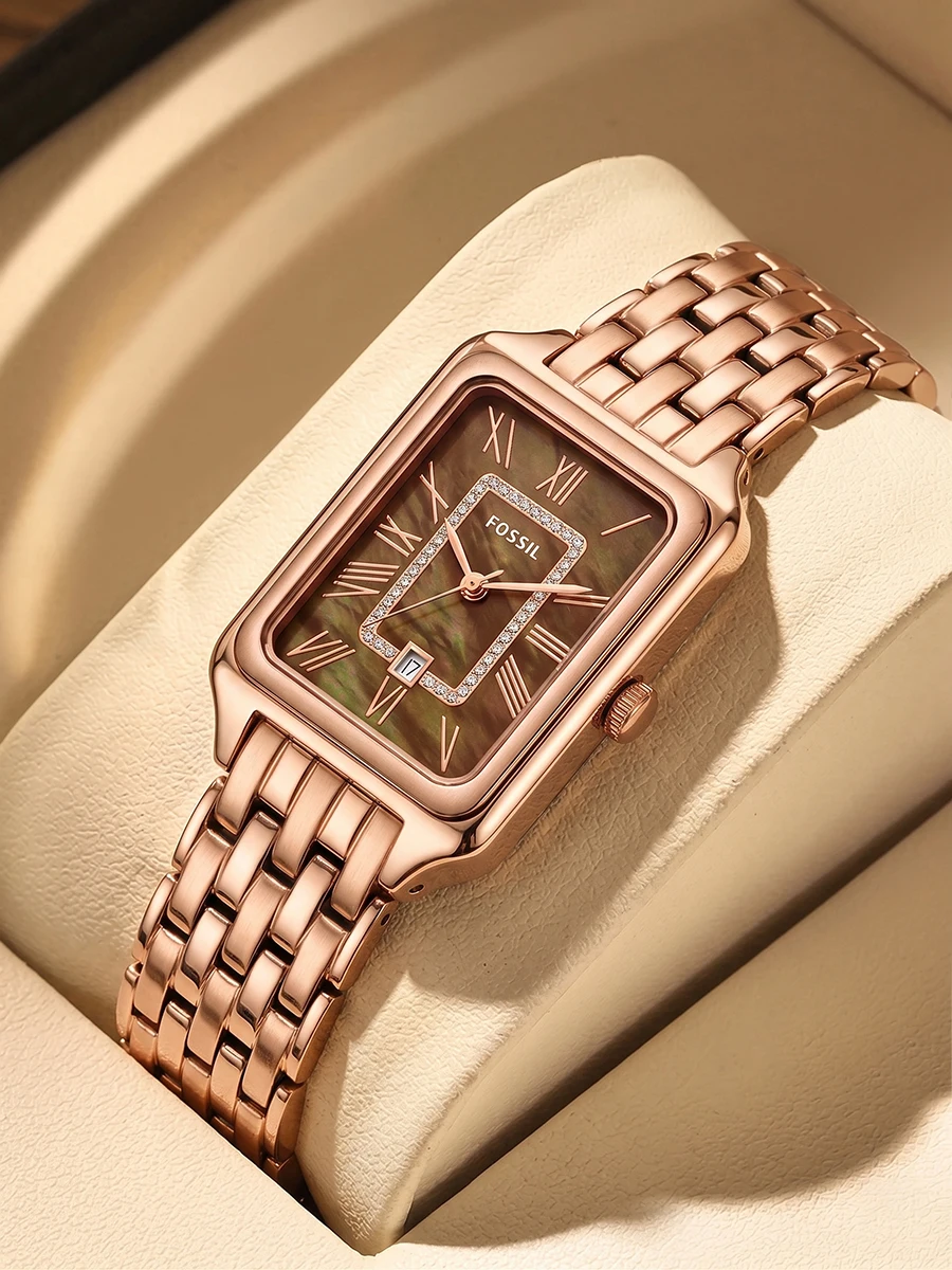 

Fossil ES5323 Classic Women Watch Elegant Quartz Ladies Wristwatch Analog Dial Minimalist Casual Dress Designer Watch Gift