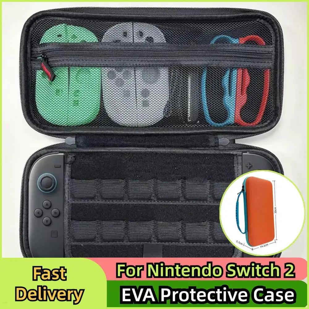 for nintendo 2 Hard EVA Portable Protective Case Waterproof Storage Box Shell Travel Pouch Bag for Switch 2 Accessories