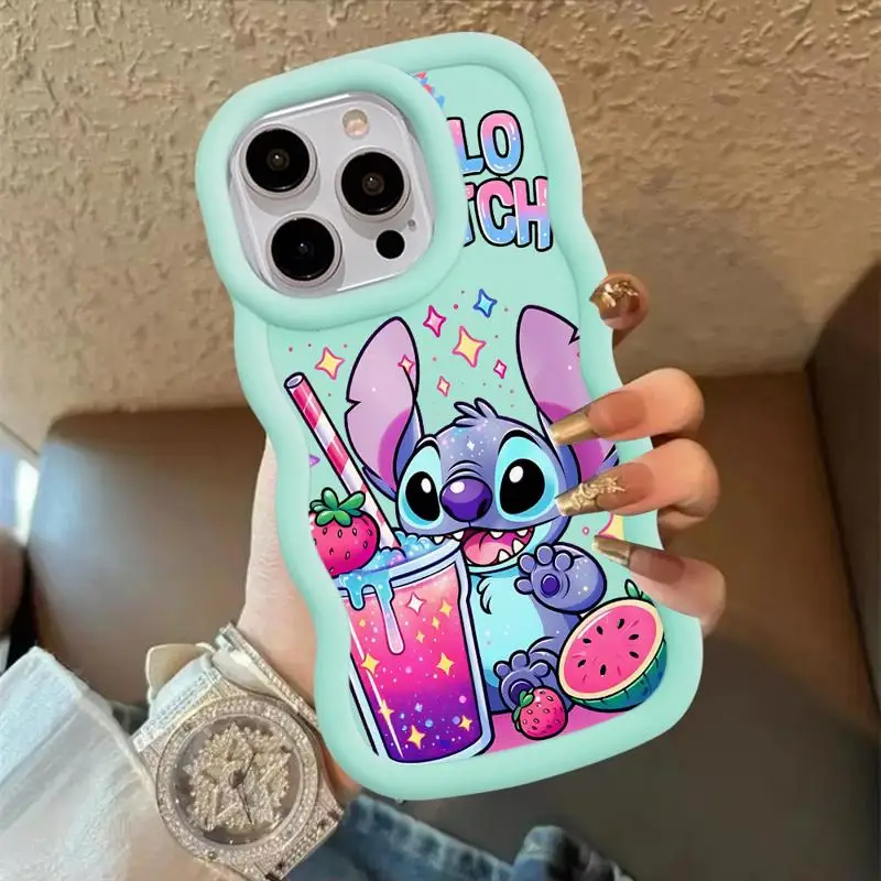 Disney Stitch Cute Case for OPPO A5s A5 A7 A9 A11 A15 A12 A17 A16e A33 A53 A54 A57 A38 A17k A58 4G A32 A31 Silicone Soft Cover