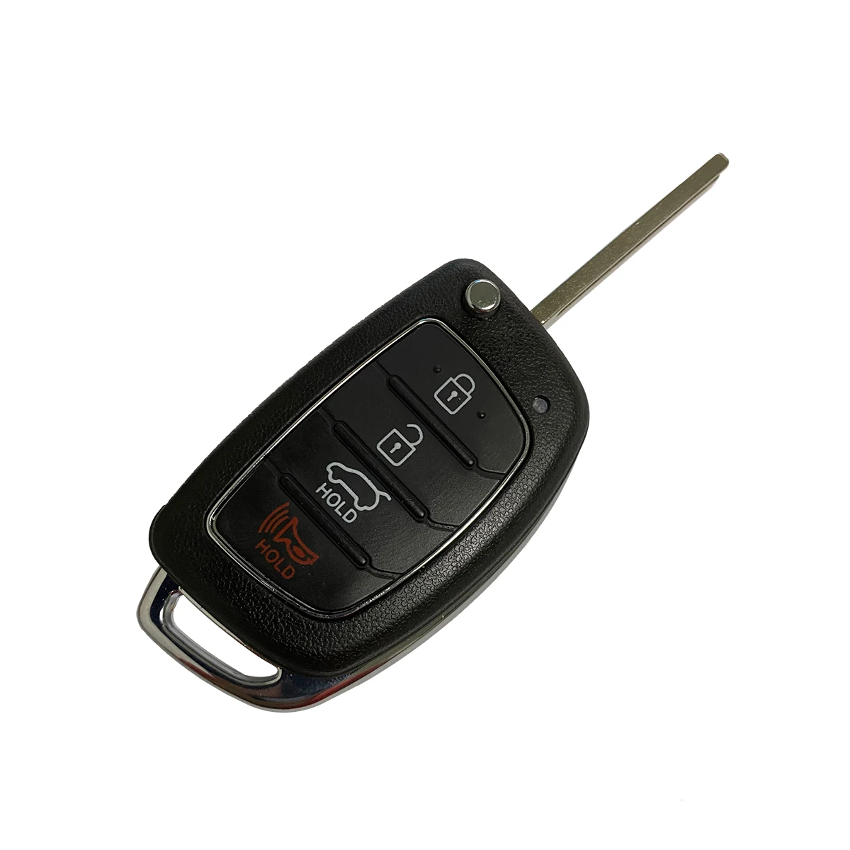 Okey Flip Key Fob for Hyundai Elantra Accent Ix35 IX45 I30 Solaris Tucson I20 Santa Fe SUV 315/433mhz ID46 Chip Remote Car Key