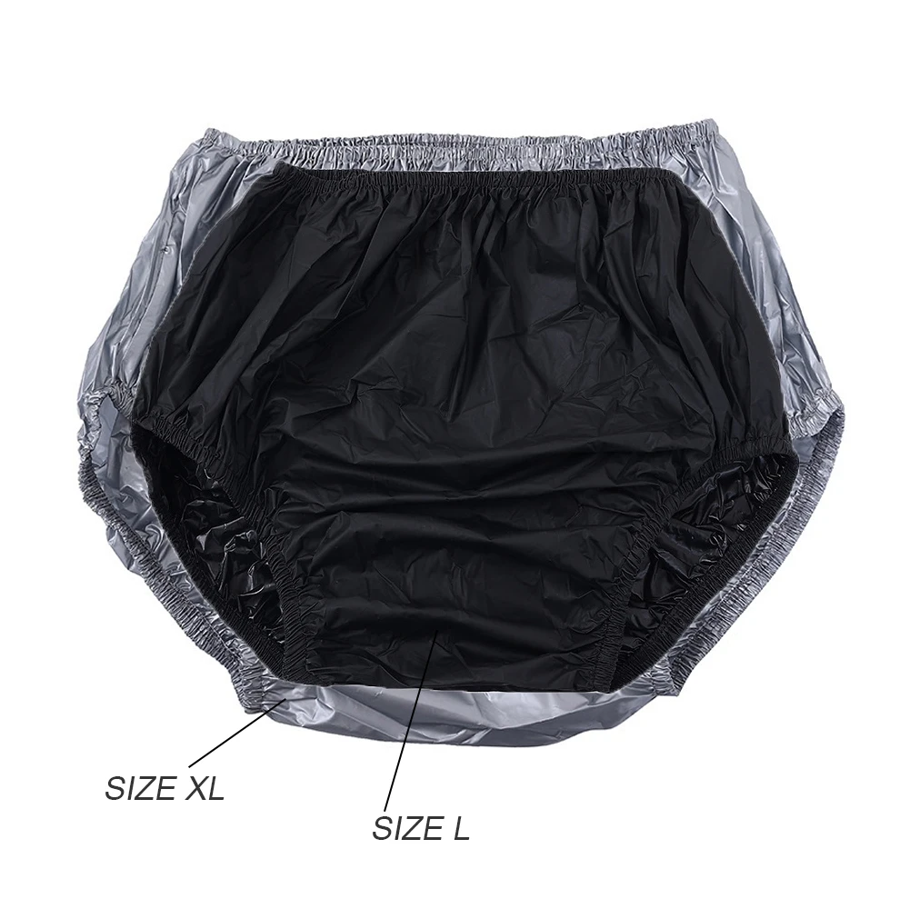 Wasserdichte, wiederverwendbare Inkontinenzunterhose für Erwachsene, waschbare Kunststoff-Inkontinenzshorts, elastische Unterhosen für ältere Männer und Frauen. – Detail 4