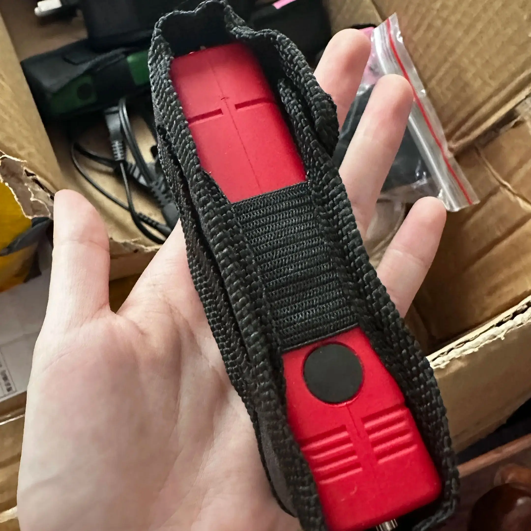 Convenient Home Multi functional Flashlight Keyring