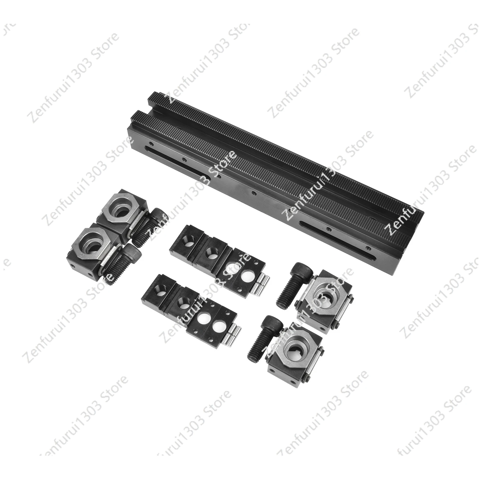 

Multi Vise Metal Clamping Fixtures M12 Universal Vice 25KN Force High Precision Clamps Line up Vise