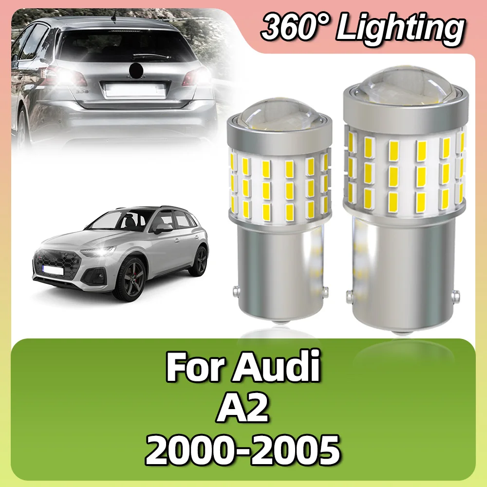 

P21W 1156 Ba15s LED Bulb Turn Signal Light 12V 54SMD 6000K Car Tail Brake Reverse Lamp For Audi A2 2000 2001 2002 2003 2004 2005