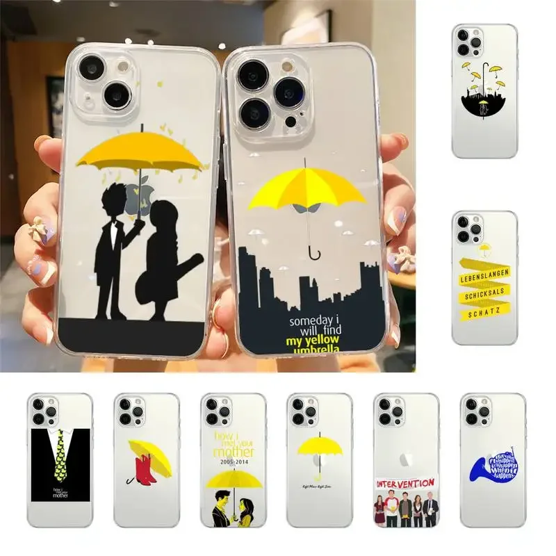 America Sitcom How I Met Your Mother Phone Case For Iphone 7 8 Plus X Xr Xs 11 12 13 15 Mini Mobile Iphones 14 Pro Max Case