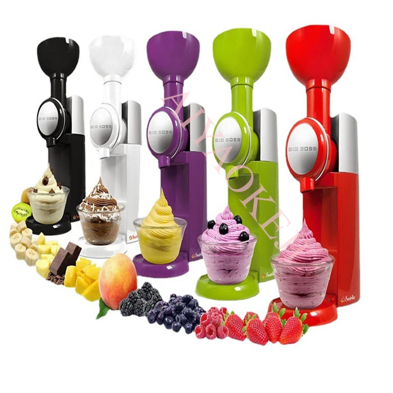 Automatic Frozen Fruit Machine Fruit Ice Cream Machine Household Ice Cream Maker Milkshake Machine