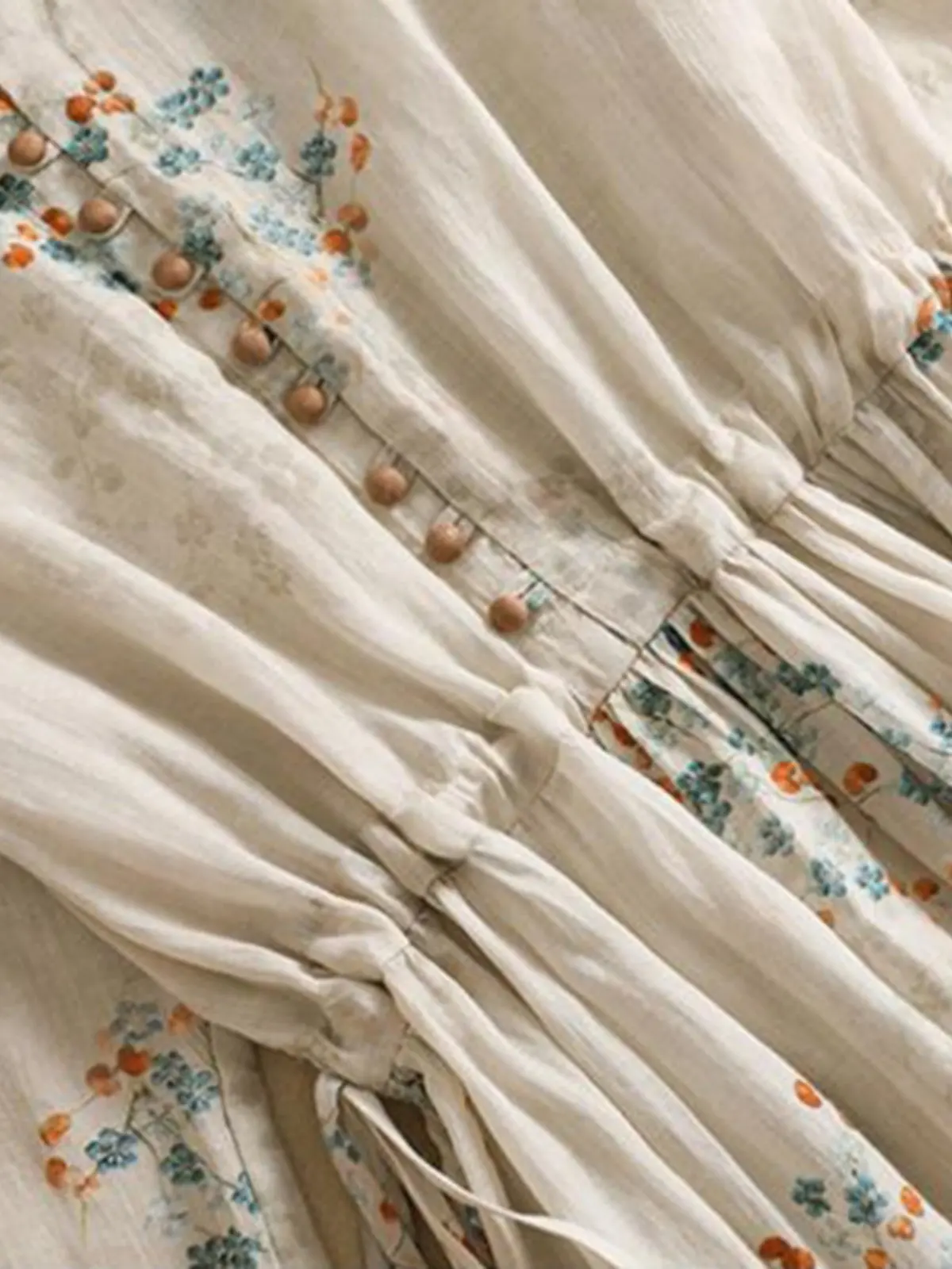 Letnia moda, sukienka z krótkim rękawem w stylu vintage z bawełny i lnu z kwiatowym nadrukiem dla kobiet, elegancka sukienka z dekoltem w serek, idealna na wakacje na plaży, odzież damska.