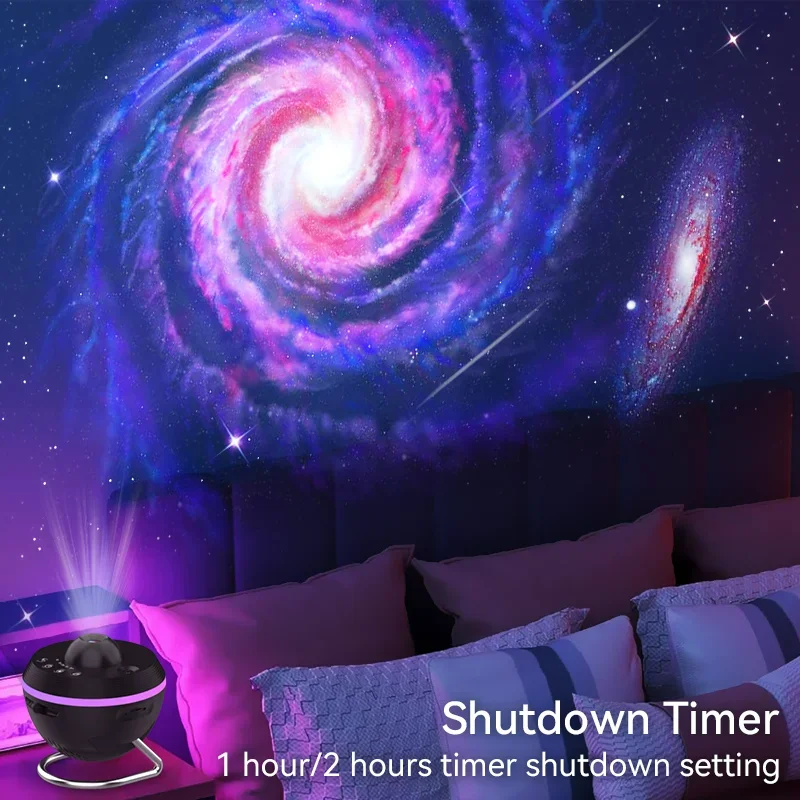 13-in-1 Galaxy Star Projector with Meteor Ultra Clear Rotating Space Ball Astronomical Projection Lamp Designed for Children