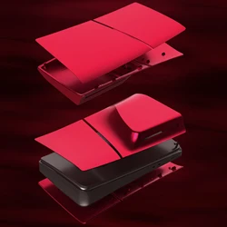 SIim Plates for Disc Console Anti-Scratch Dustproof Protective Cover Premium ABS Replacement Shell for PS5 Slim Disc Edition