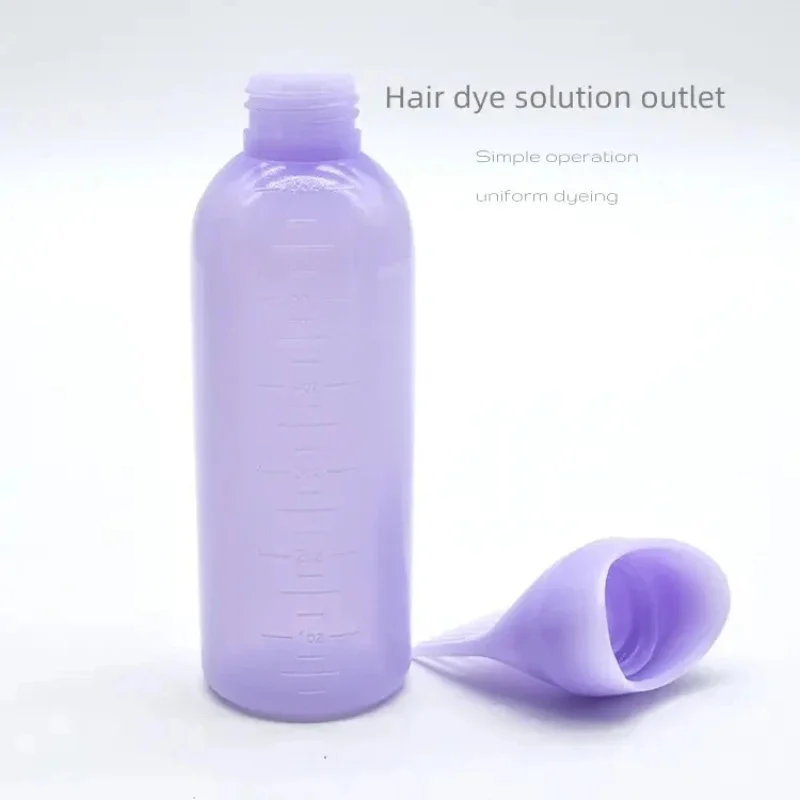 Salon Hair Dye Applicator Bottle Comb Applicator Bottle, Refillable Plastic Bottles, Hairdressing Dyeing Styling Supplie