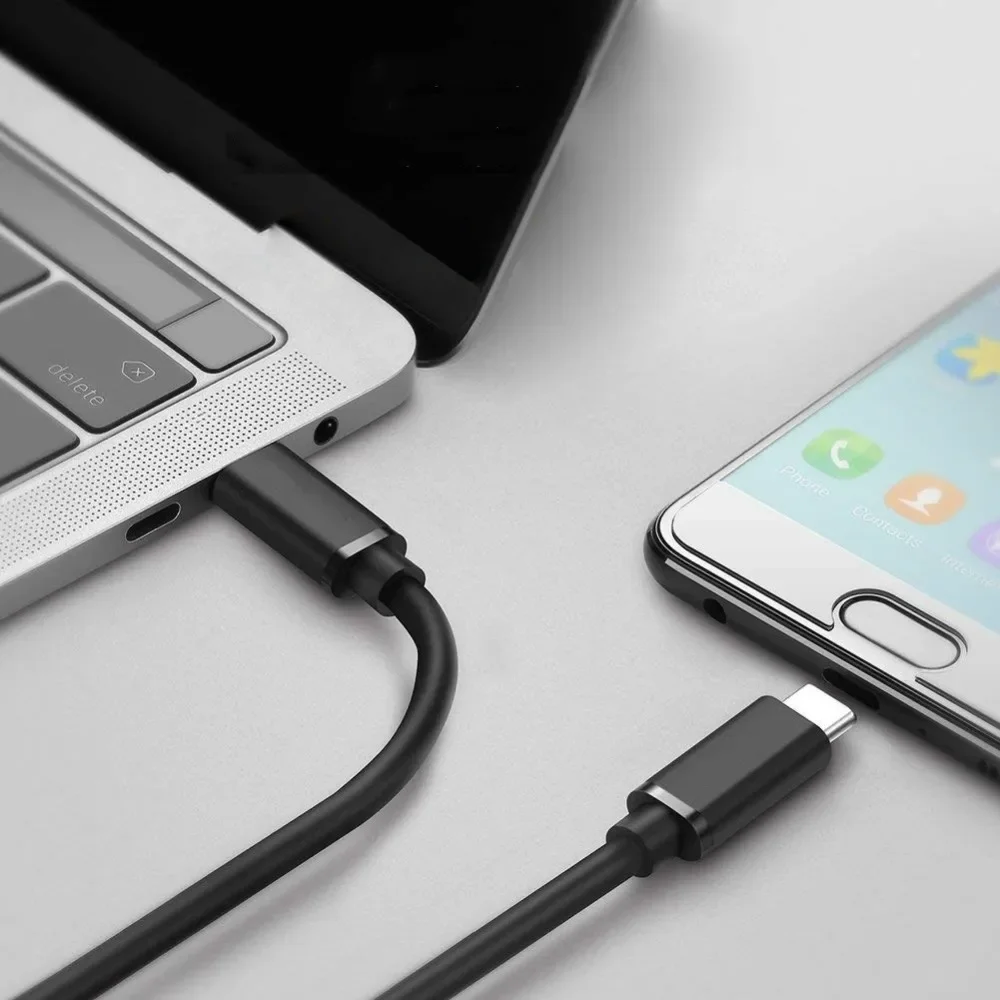 0.3 متر/0.5/1 متر/1.5 متر/2 متر 60 واط نوع C إلى نوع C شحن سريع كابلات بيانات الهاتف USB C سلك شحن سريع شحن سريع 3.0 أسلاك البيانات #4