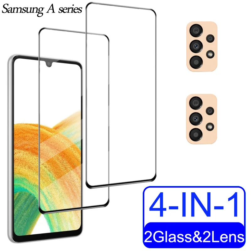 Pelicula Samsung A35 A54 A55 A52 4g A52s A51 A32 A73 A53 Protective Glass for Samsung A33 A53 5G Samsung Glass Galaxy A35 Glass