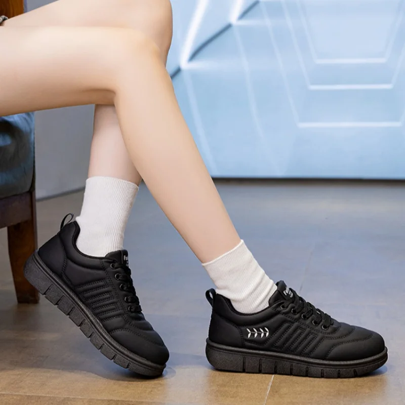 * ربيع الخريف جديد جولة تو الدانتيل يصل أحذية رياضية غير رسمية مريحة عصرية ومثيرة الساخن بيع أحذية مفلكنة للنساء