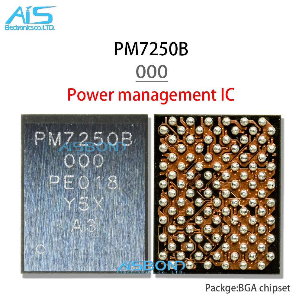 2 개/몫 새로운 원본 PM7250B 000 전원 관리 ic PM7250B 200 전원 ic 칩 충전 ic PMIC