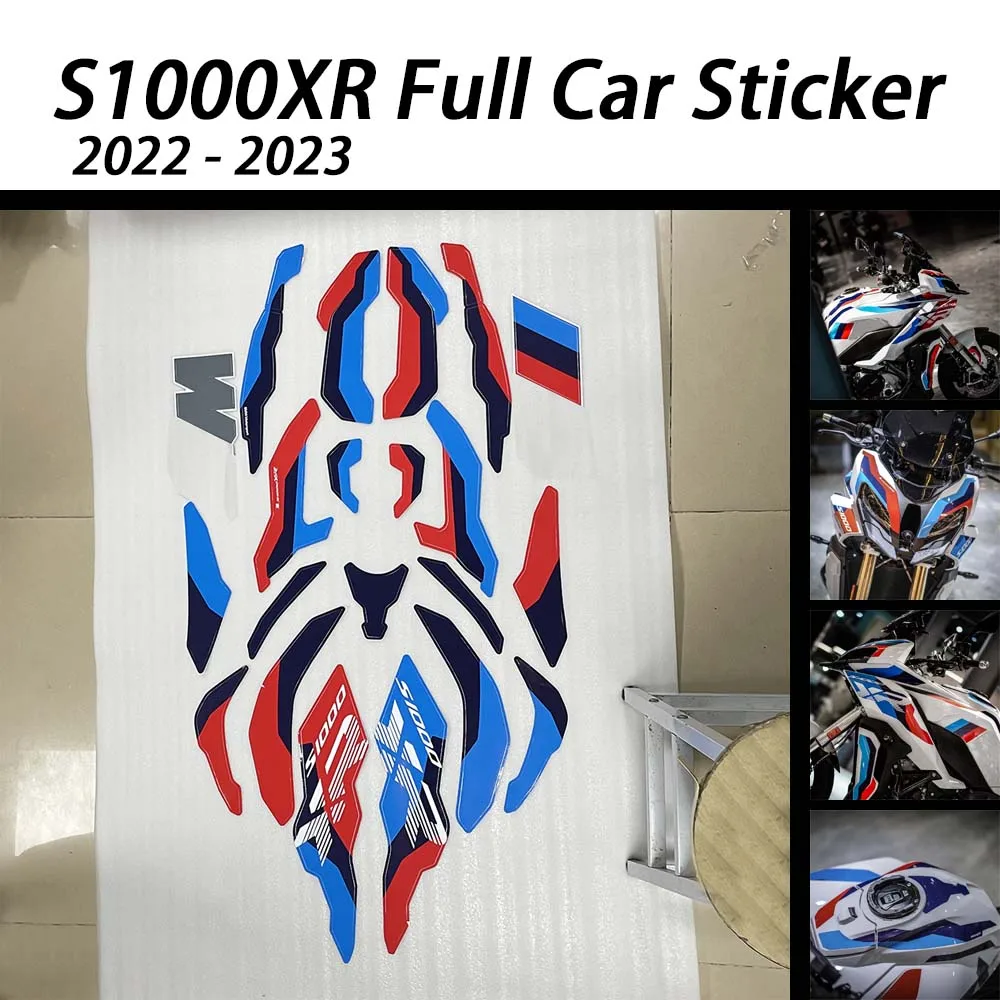 

For BMW S1000XR S 1000 XR 2022 - 2023 Motorcycle Sticker Decal Accessories Motorcycles Body Decoration Logo Stickers Decals