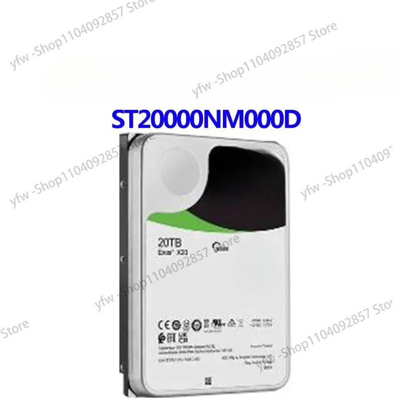 

ST20000NM000D для 7200 RPM 7,2 k 256MB X20 20TB внутренний 3,5 INCH 6 GB/s