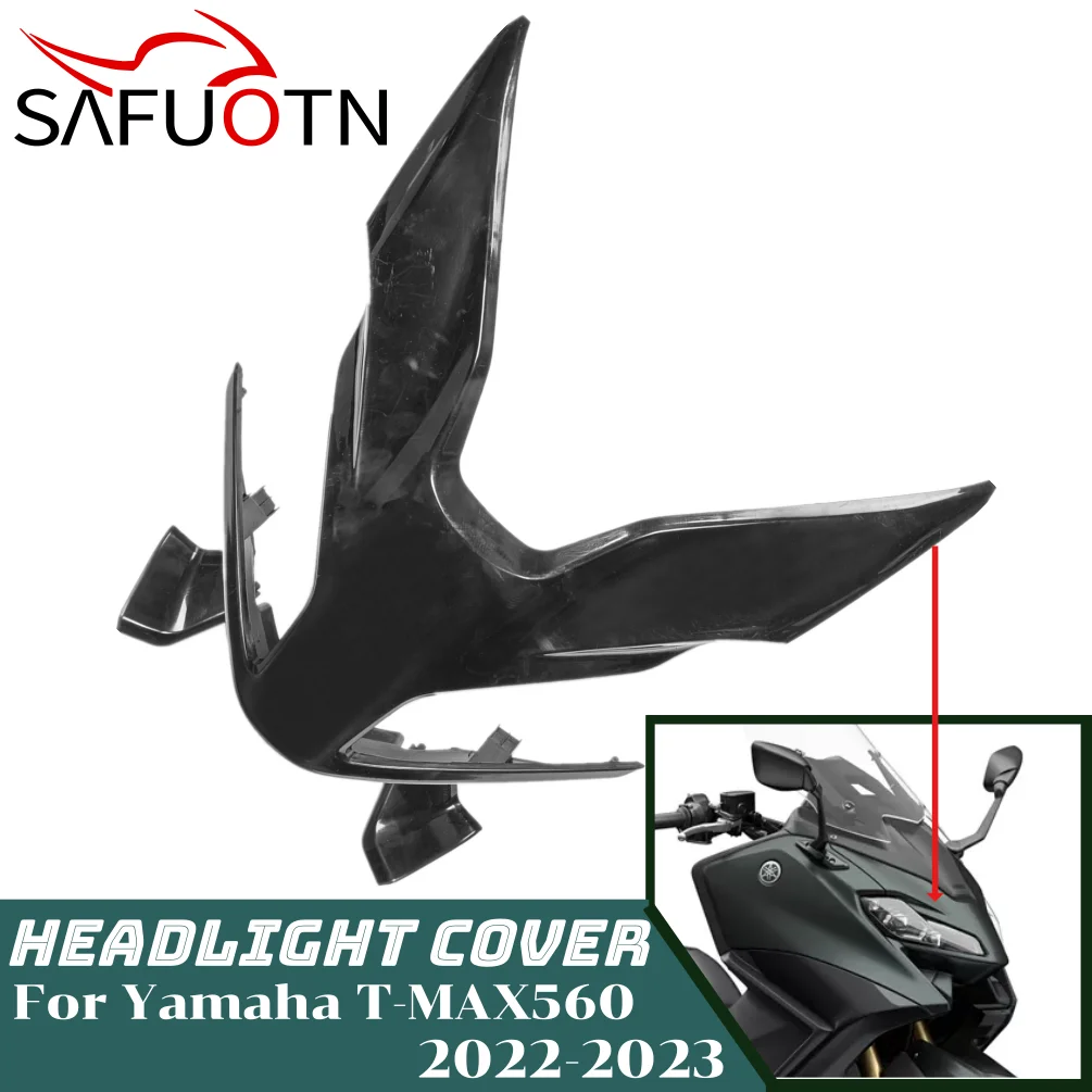 

T-MAX560 TMAX560 Front Lower Headlight Cover for Yamaha TMAX T-MAX 560 2022 2023 ABS Injection Fairings Bodywork Accessories