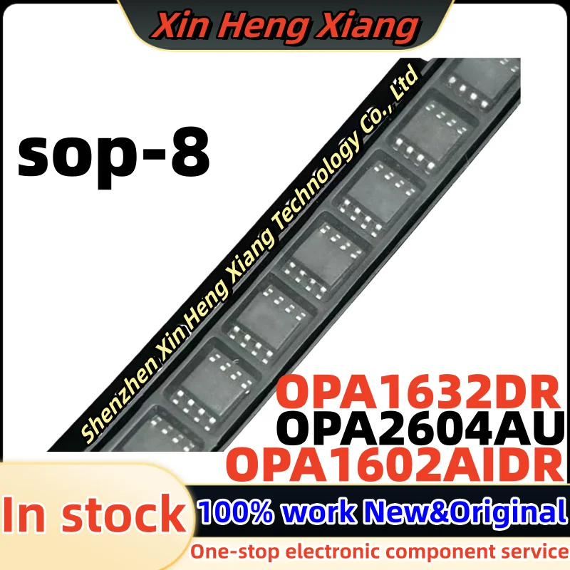 

(10pcs)OPA2604 OPA2604AU OPA1602AIDR OPA1602AID O1602A 01602A OPA1632DR OPA1632 OPA 1632 sop-8