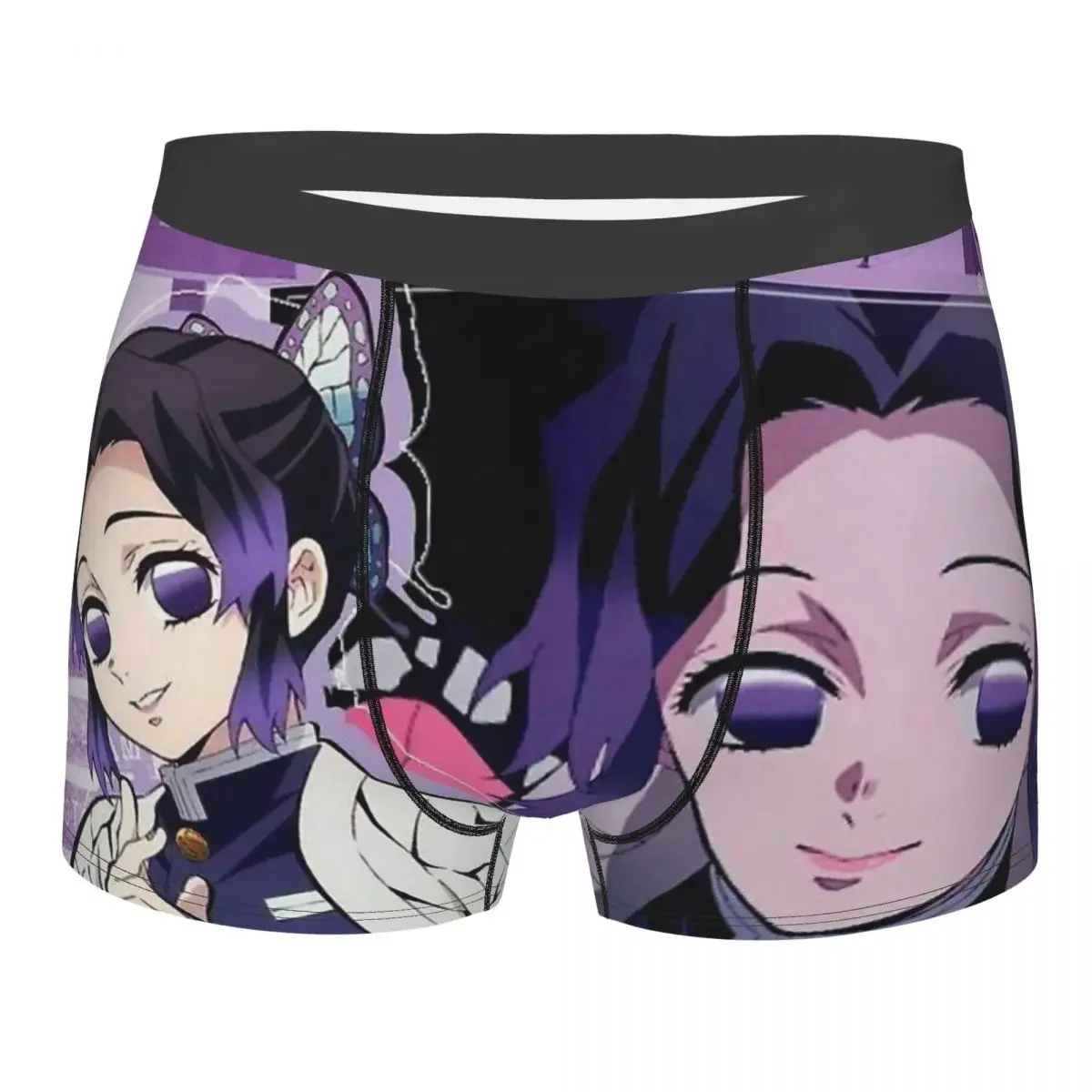 

Demon Slayer Kimetsu no Yaiba Anime 3 Underpants Cotton Panties Men's Underwear Ventilate Shorts Boxer Briefs