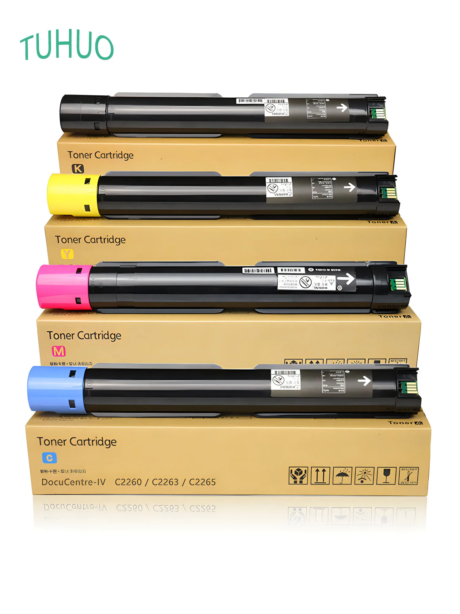 

4PCS IV2260 7120 Copier Toner Cartridge Compatible for Xerox DocuCentre IV-C2260 2263 2265 WorkCentre C7120 C7125 C7220 C7225