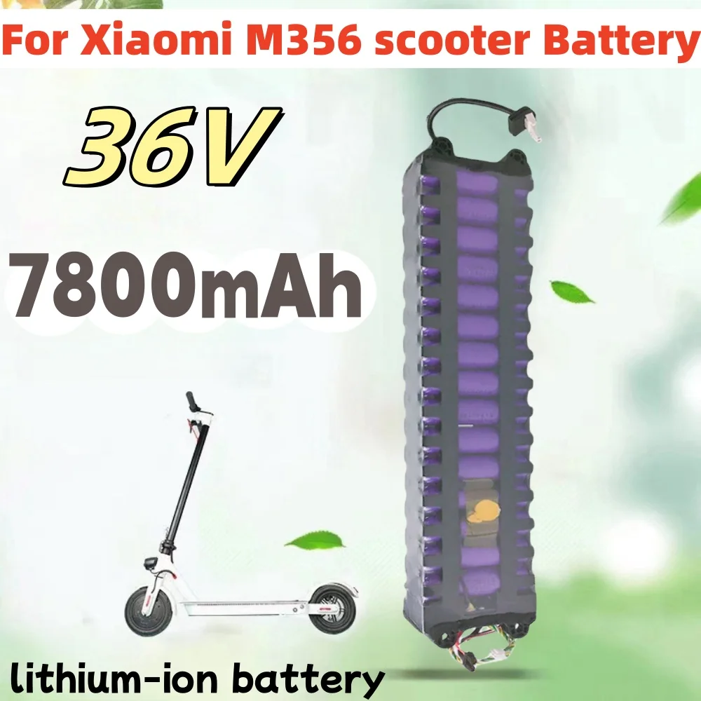 

Original 36V 7800mAh battery For xiaom For MiJia M365 M356 Pro Special battery pack 36V Li-ion battery 7800mAh