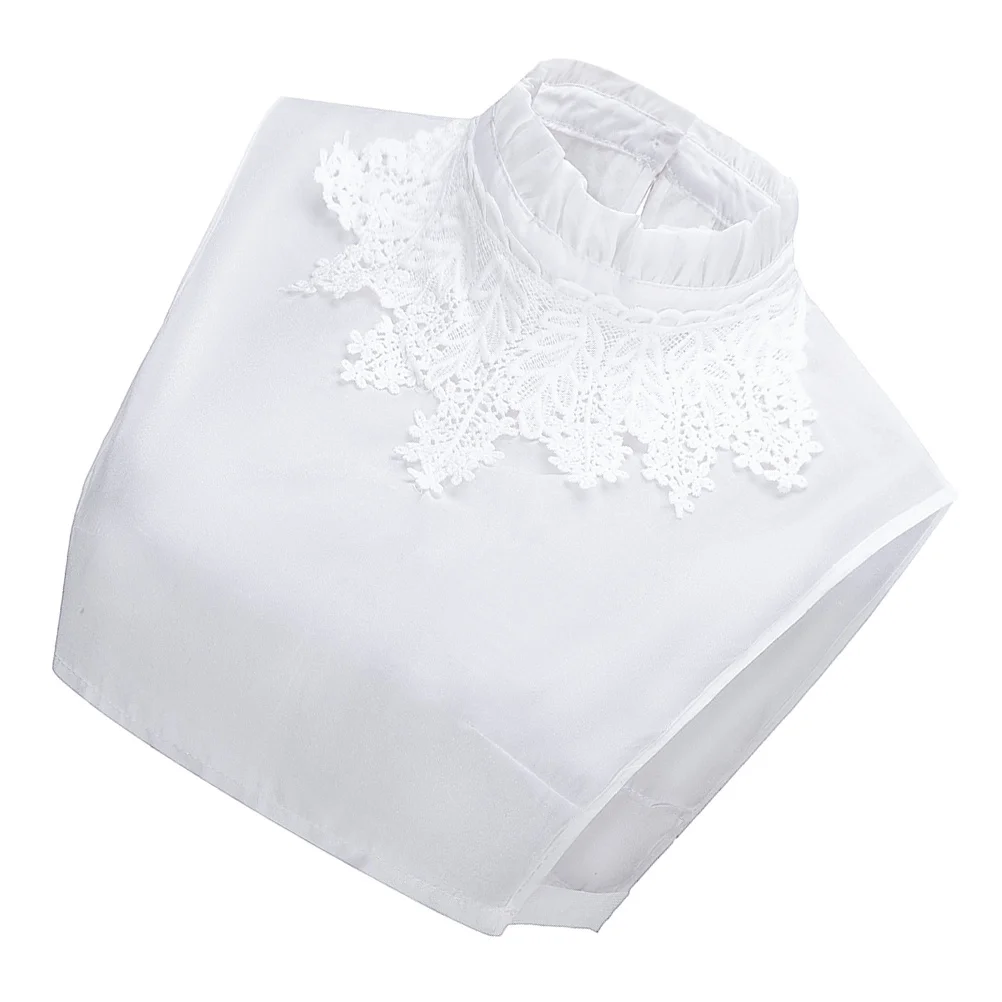 وهمية للنساء قابل للتعديل فو طوق قميص ملحق ملابس حفلات الزفاف بلوزة كاذبة طوق سيدة الترفيه ارتداء #2