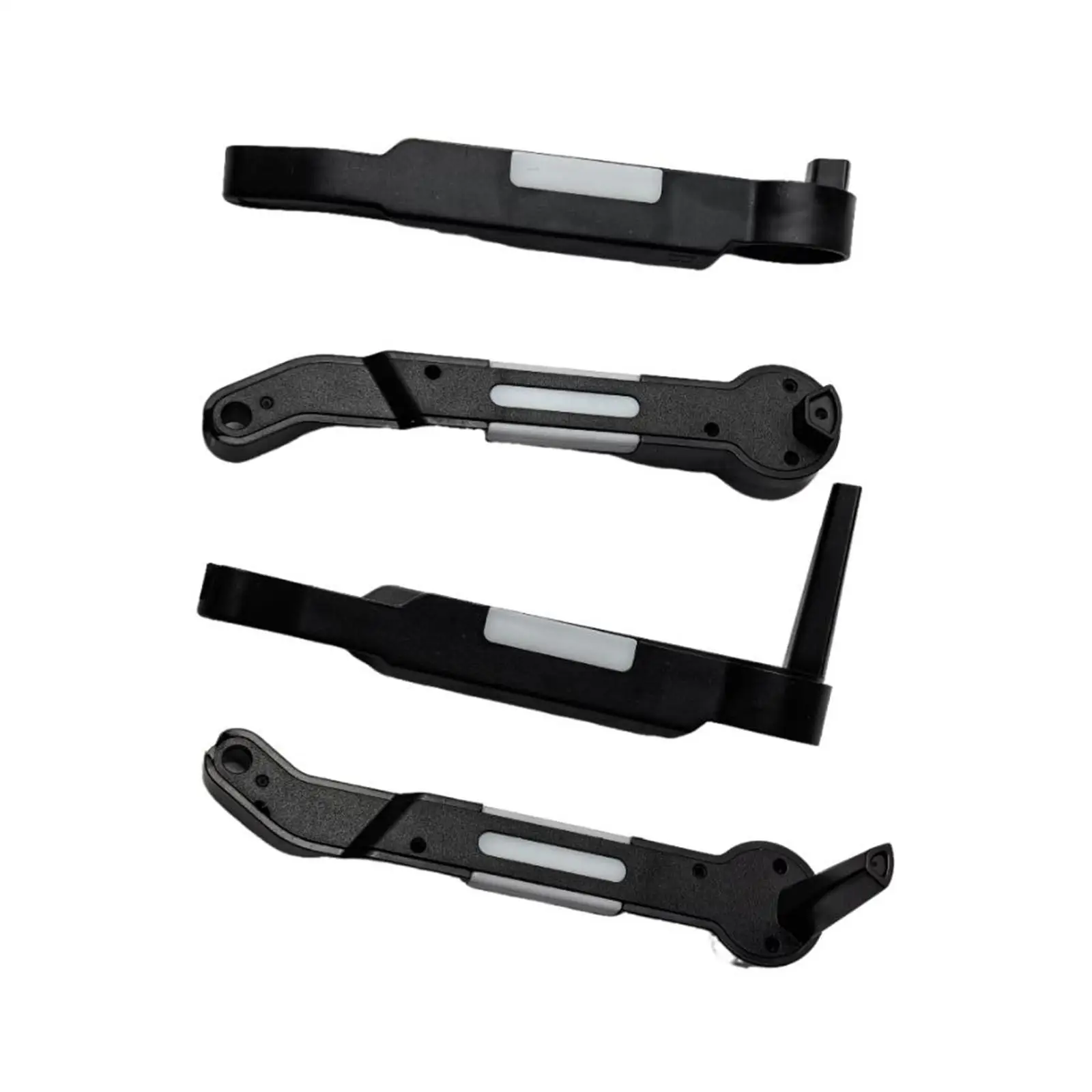 4 Pieces Motor Arm Set Repair Parts Body Frame DIY Accessory Axis Arms Front and Rear Assembly for E88 RC Quadcopter Replaces