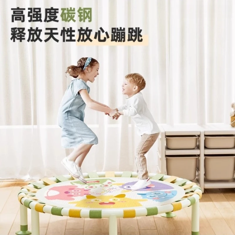Bounce Bed for Home Use, Indoor Use, Foldable Trampoline，Trampolines，Portable Fitness Equipment，Fitness & Body Building，Sports