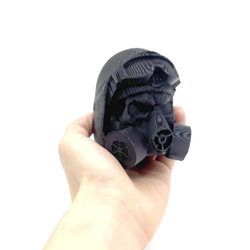 1PC Trailer Hitch Cover With Steel Helmet And Gas Mask 3D Printed Trailer Hitch Ball Cover Prevent Receiver Tube From Rusting