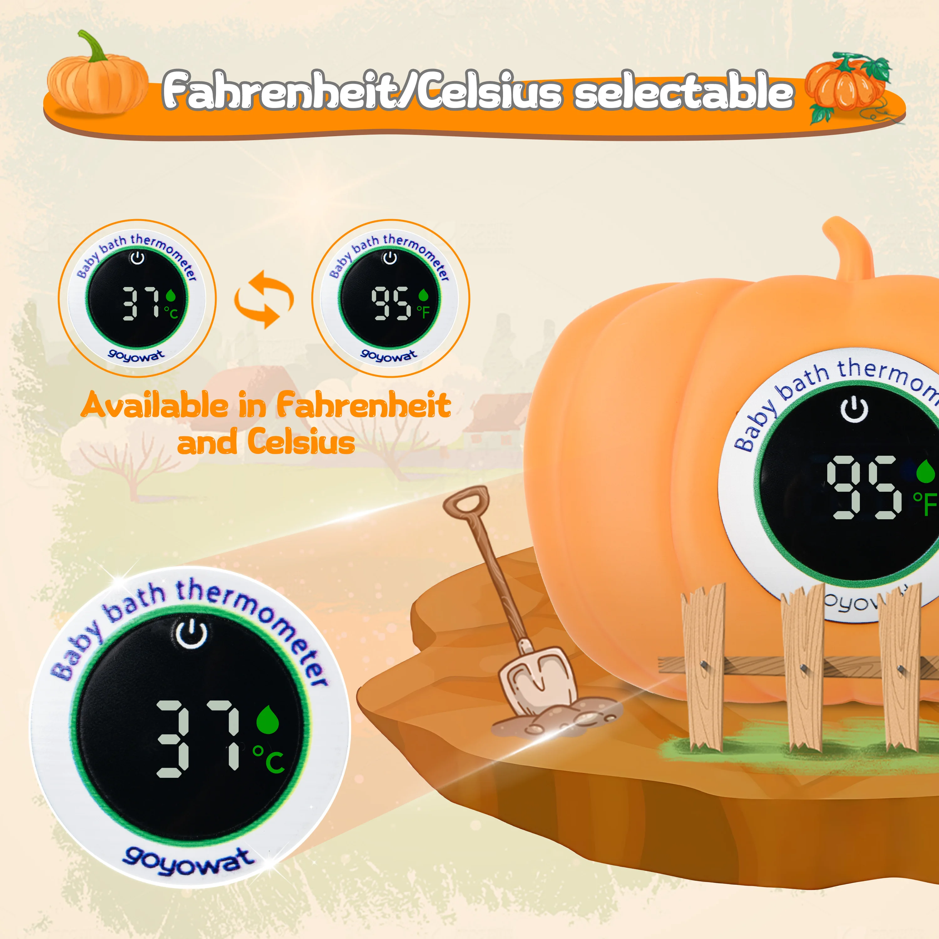 Termometro da bagno per bambini giocattolo del fumetto Display a LED misuratore di temperatura dell'acqua sensore di sicurezza della temperatura dell'acqua per bambini allarme colore freddo/caldo