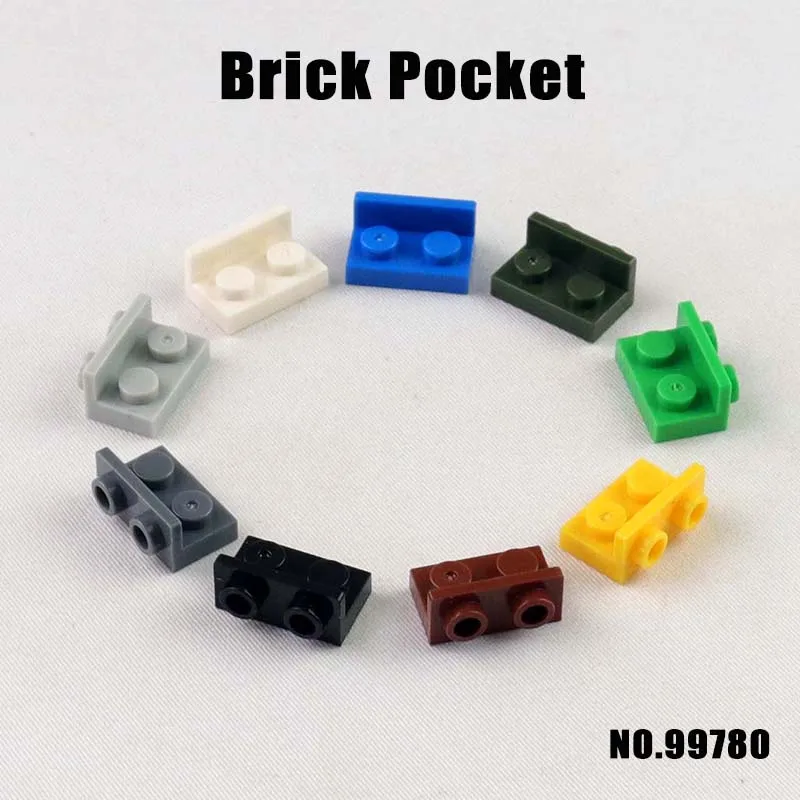

150 шт. часть 99780 кронштейн 1x2-1x2 перевернутый MOC DIY STEM образовательный строительный блок кирпичи игрушка