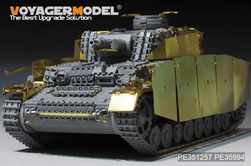 Voyager PE351257 1/35 German Pz.Kpfw.IV Ausf.F1 Late Detail Set (For DRAGON 6957