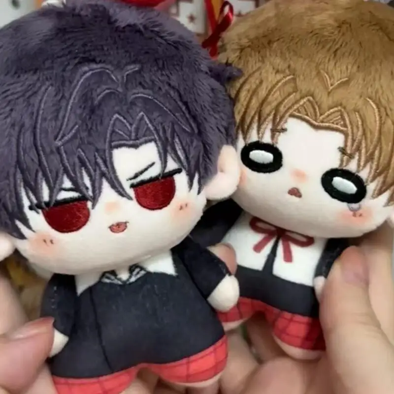 Gakuen Alice Sakura Mikan Hyuuga Natsume Facial Embroidery Plush Naked Doll Wallet Hanging Ornaments Anime Enthusiast Collection