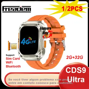 4G SIM Card Smart Watch X8 ULTRA 16G 64G Storage WIFI GPS Map Call APP Download 49mm Men Women 4G Smart Watch 2024 AliExpress 44