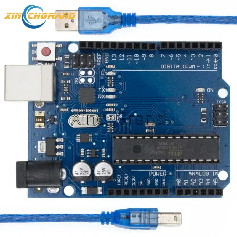 

UNO+R3 Development board ATmega328P/CH340 Chip 16Mhz For Arduino UNO+R3
